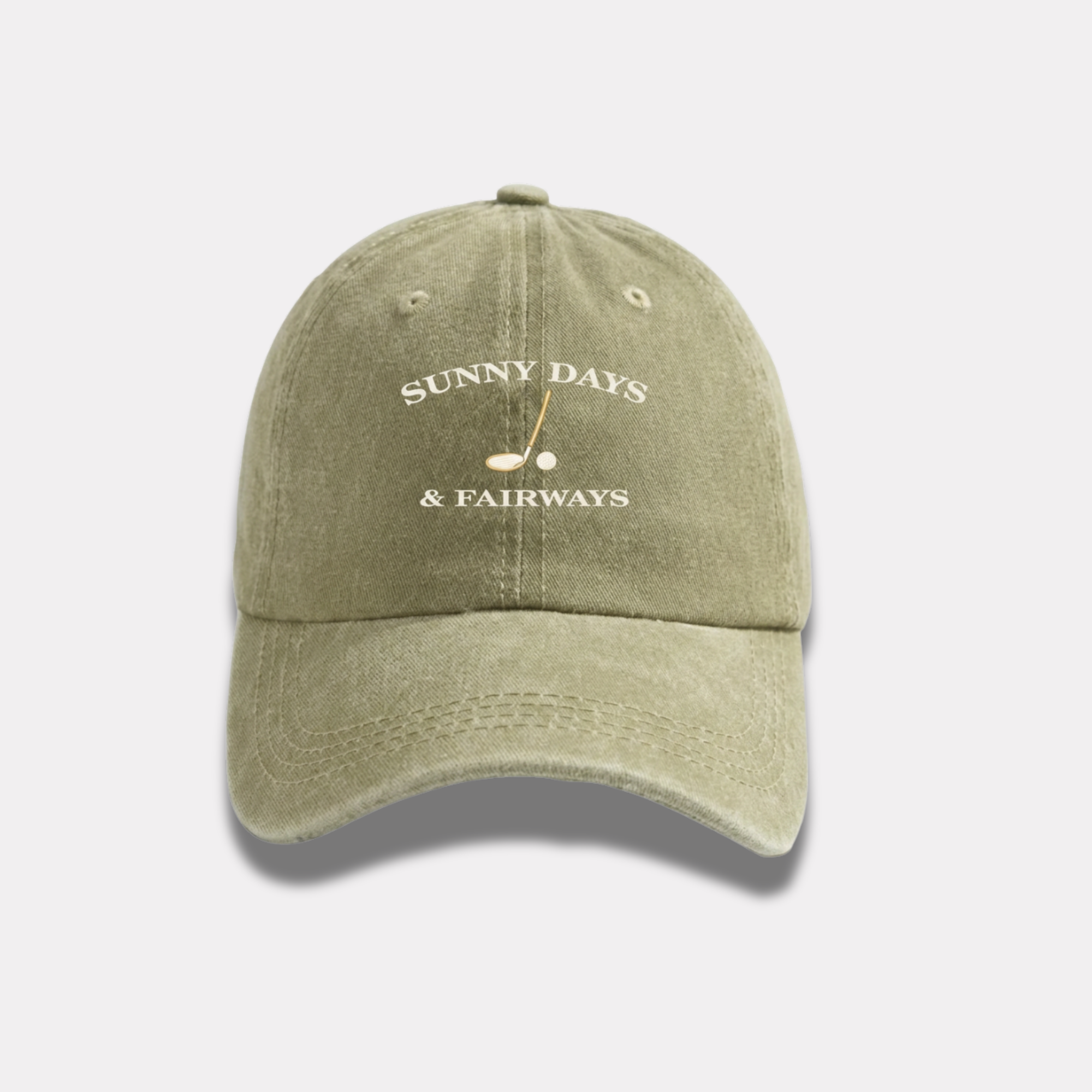 Sunny Days & Fairways Golf Hat